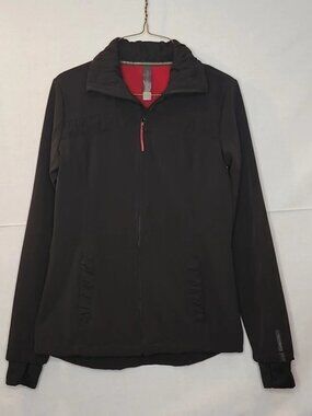 Mondetta Black Jacket Zip Up Size Small